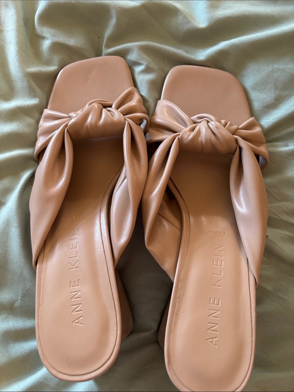 Anne Klein Wedge Slide Sandals - Picture 6 of 6